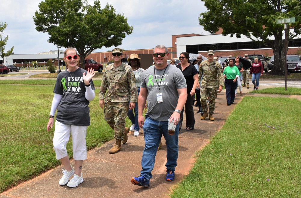 Lyster hosts Mental Health Awareness Walk