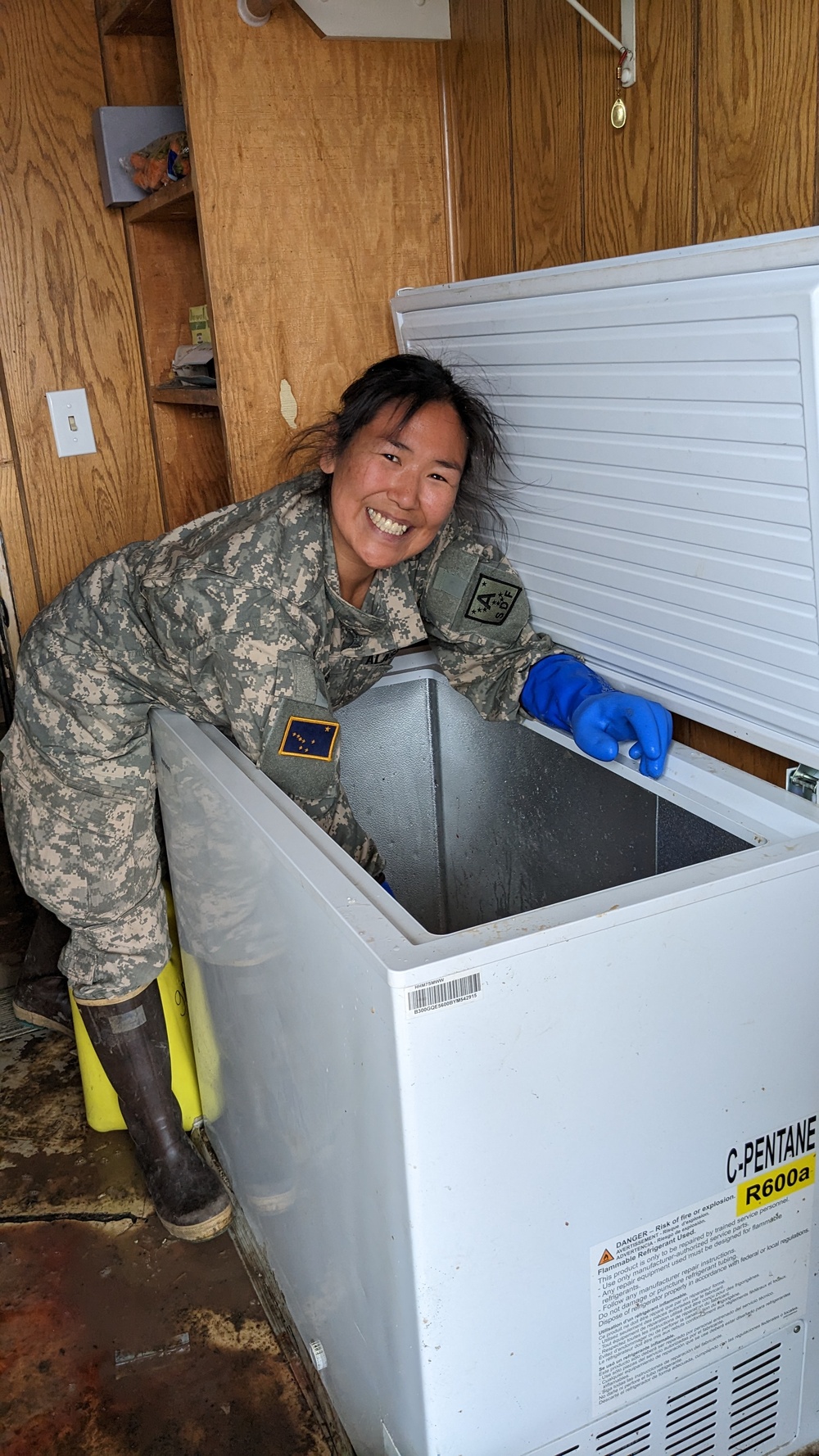 Alaska National Guardsmen, State Defense Force assist with flood recovery in Crooked Creek