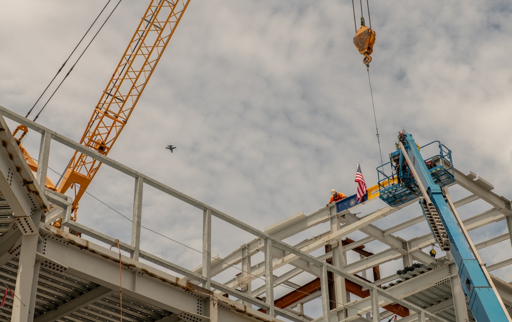 Tyndall Tops Off New Lodging