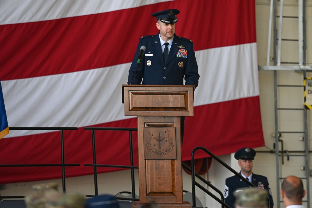 Herk Nation welcomes new installation commander