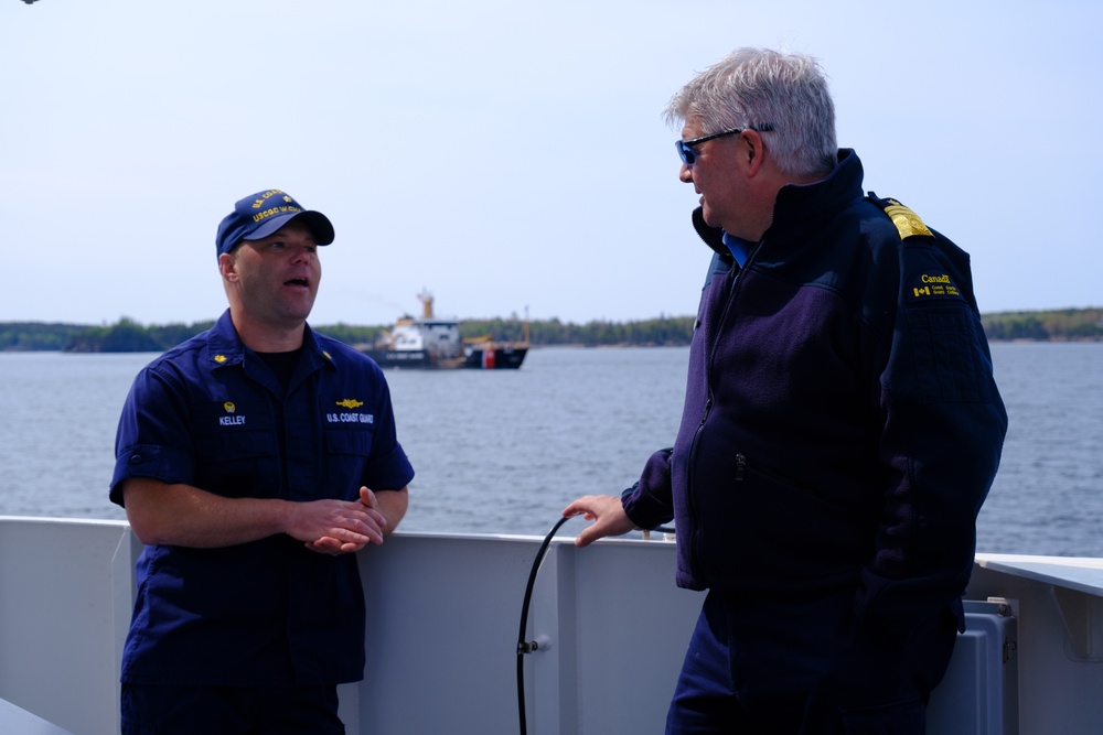 U.S. Coast Guard, Canadian Coast Guard conduct summit in Maine