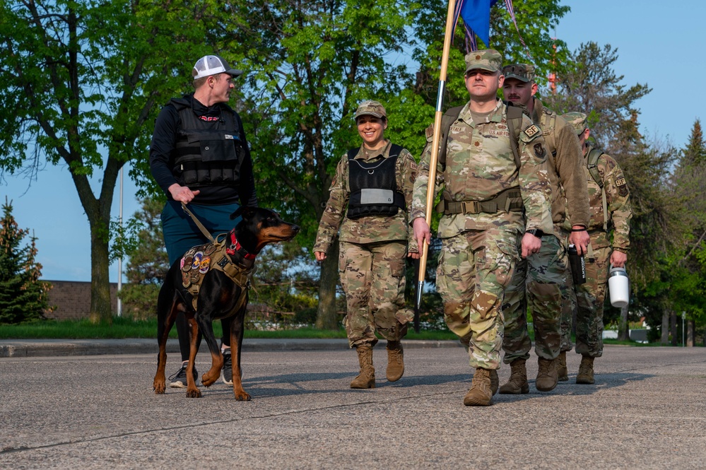 Feeling the blues: The 934th Airlift Wing celebrates National Police Week 2023