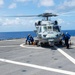 Blue Ridge Conduct Flight Operations at Sea