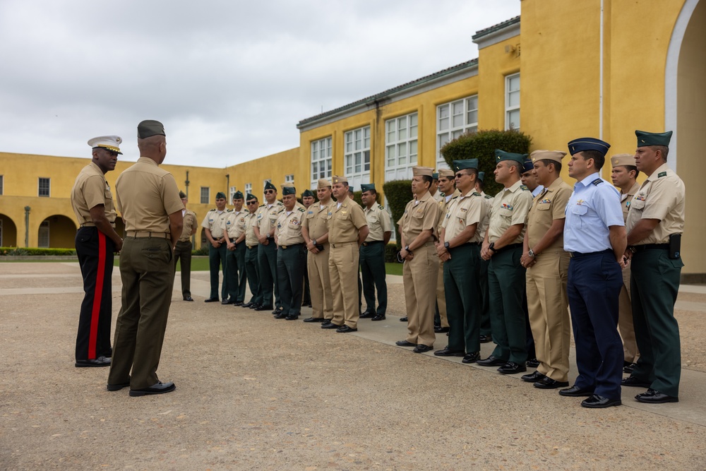 Colombian Naval Command and Staff College Visit