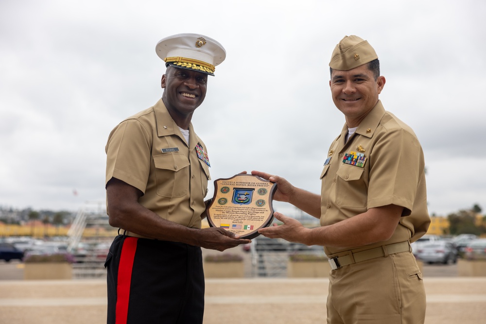 Colombian Naval Command and Staff College Visit