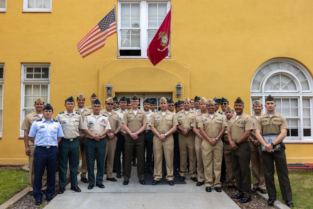 Colombian Naval Command and Staff College Visit