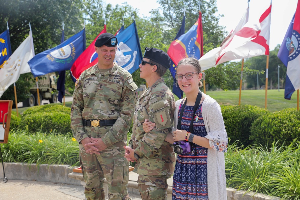 601st Aviation Support Battalion Change of Command