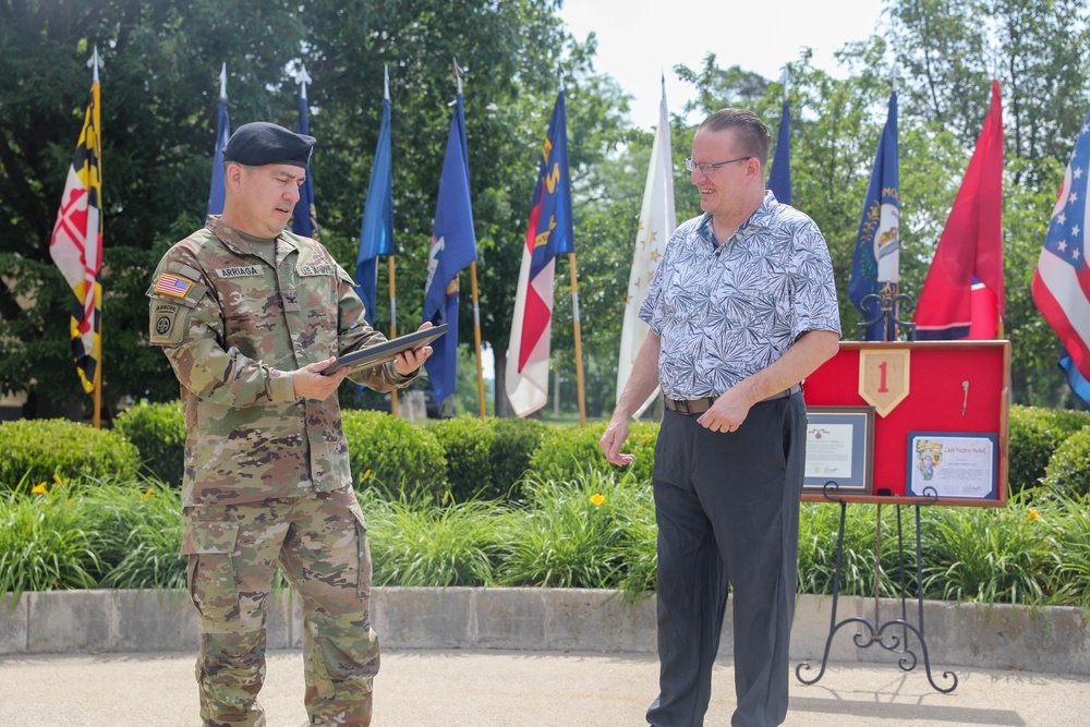 601st Aviation Support Battalion Change of Command