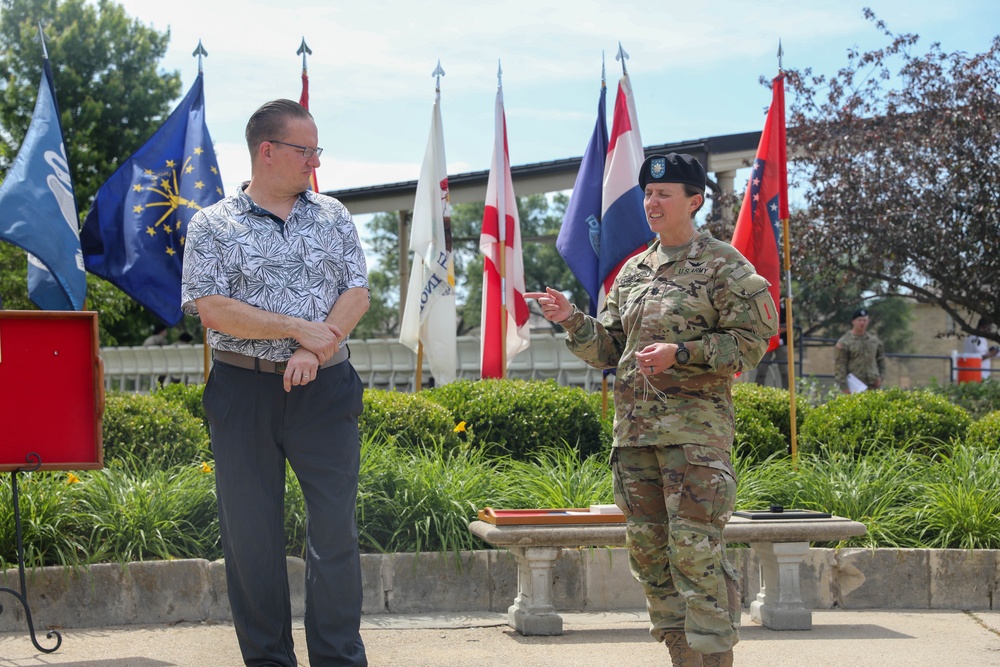 601st Aviation Support Battalion Change of Command