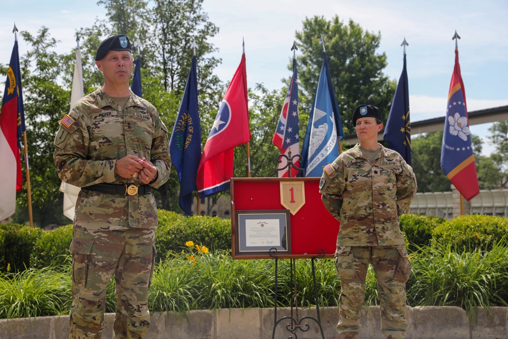 601st Aviation Support Battalion Change of Command