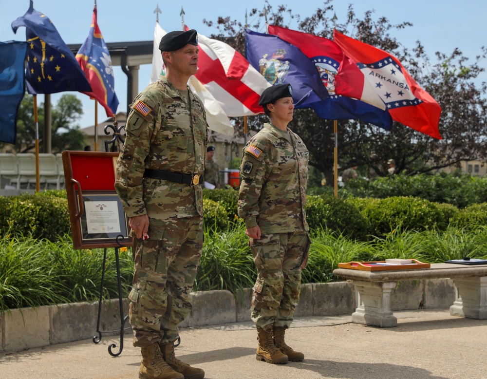 601st Aviation Support Battalion Change of Command