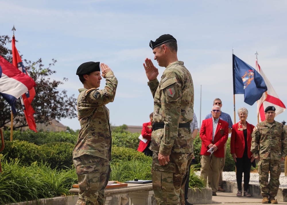 601st Aviation Support Battalion Change of Command