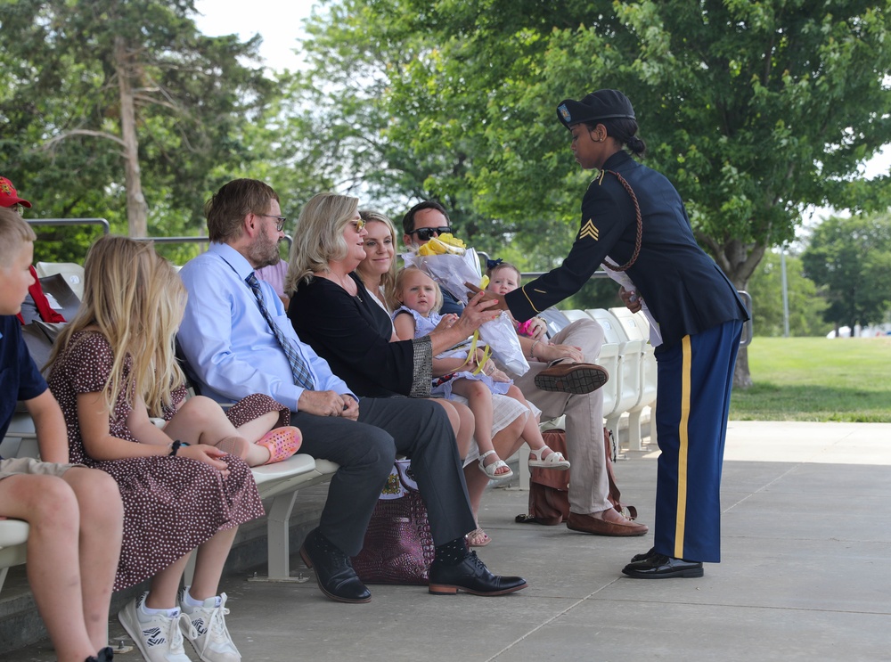 601st Aviation Support Battalion Change of Command