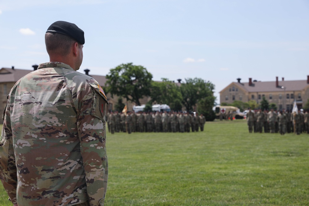 601st Aviation Support Battalion Change of Command