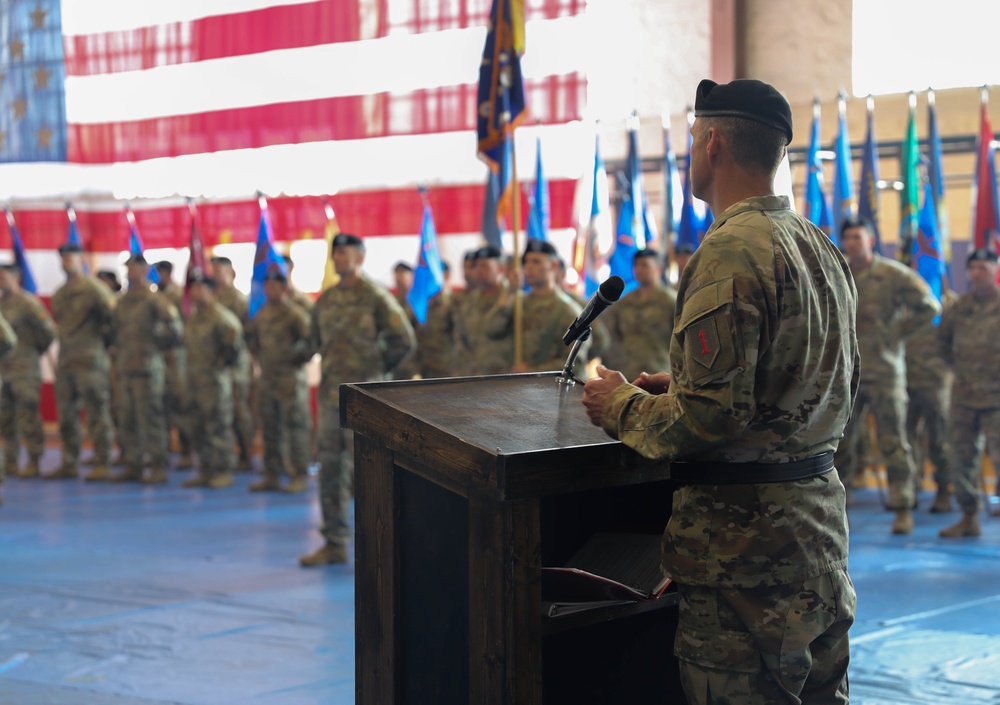 1st Combat Aviation Brigade Change of Command