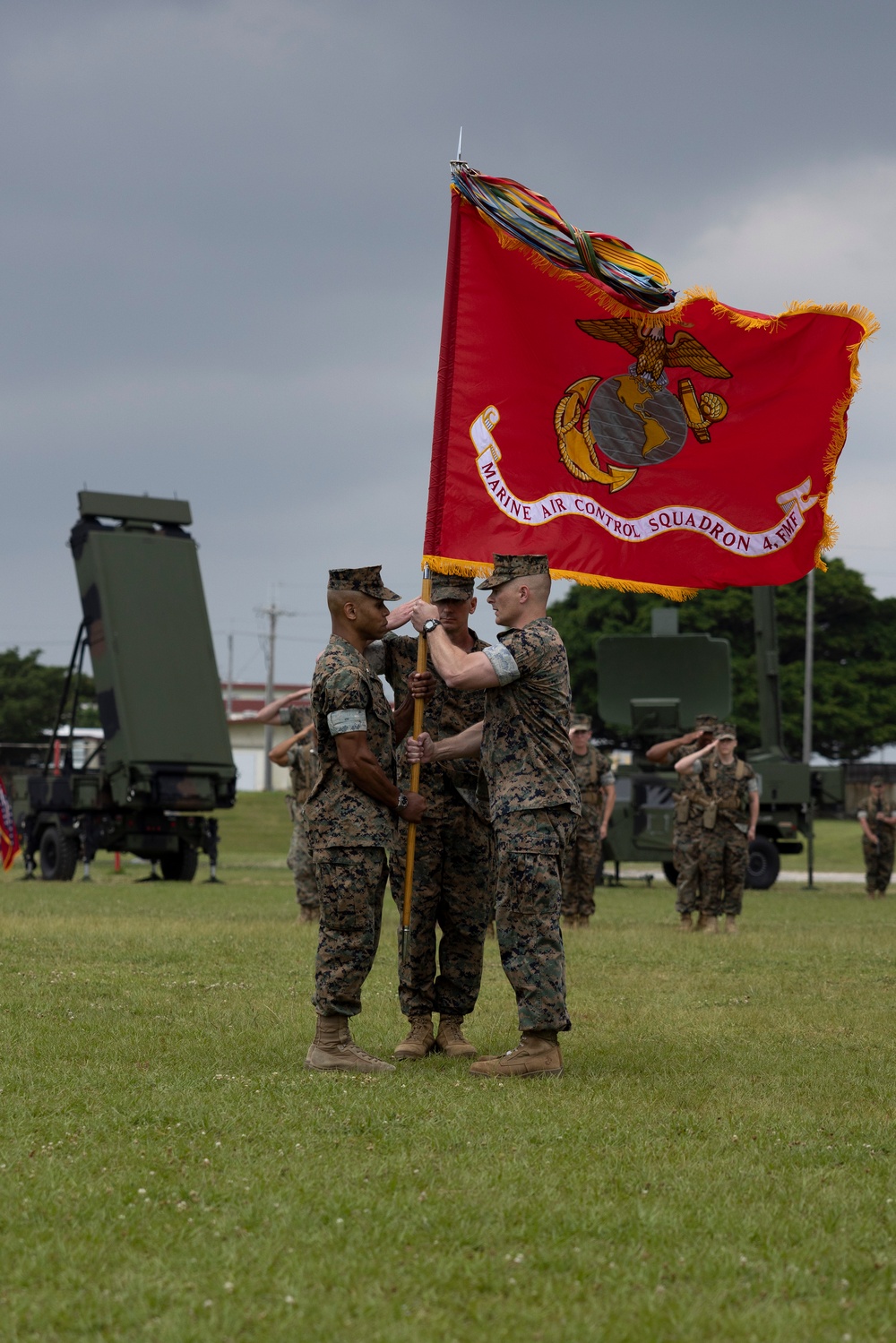 MACS-4 Change of Command