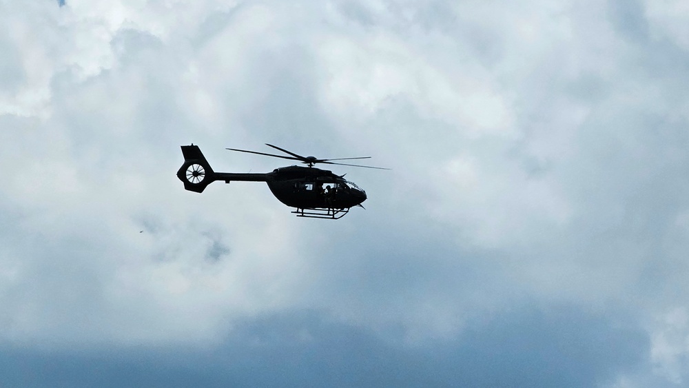 South Carolina Army National Guard conducts UH-72B Lakota air-rescue and hoisting training