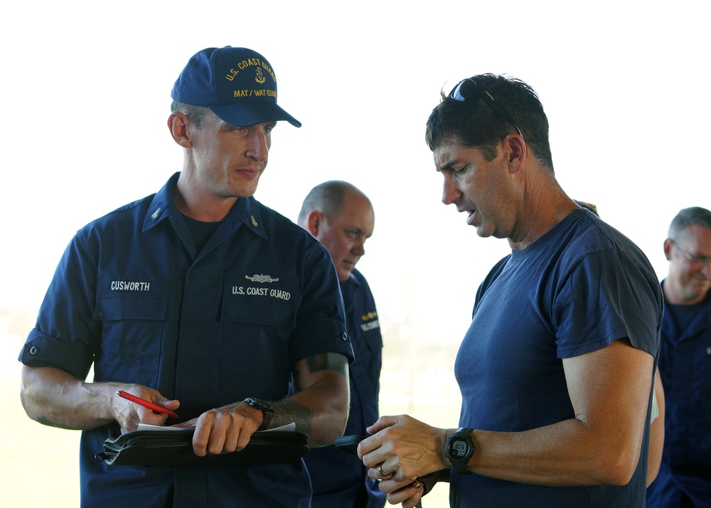 Coast Guard Forces Micronesia Sector Guam command holds town-hall meeting at Naval Base Guam