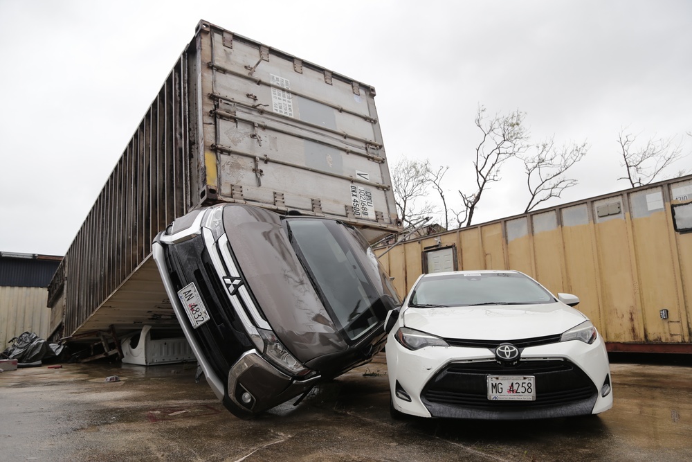 Guam Guard responds to Typhoon Mawar