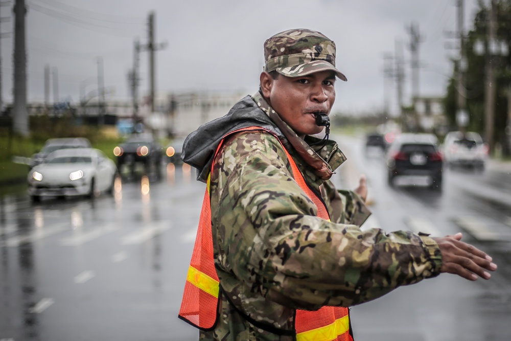 Guam Guard responds to Typhoon Mawar