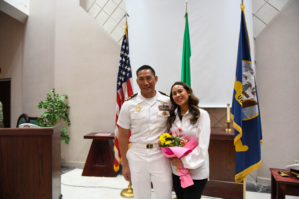 Advancing Leaders Through Opportunity: Filipino-American Naval Officer prepares for Promotion to Commander