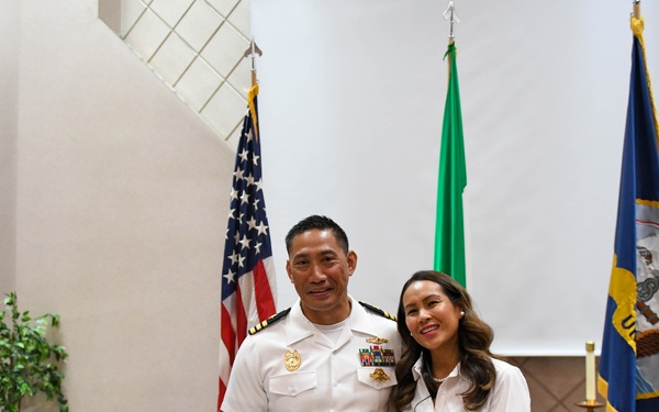 Advancing Leaders Through Opportunity: Filipino-American Naval Officer prepares for Promotion to Commander