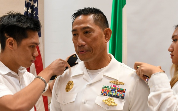 Advancing Leaders Through Opportunity: Filipino-American Naval Officer prepares for Promotion to Commander