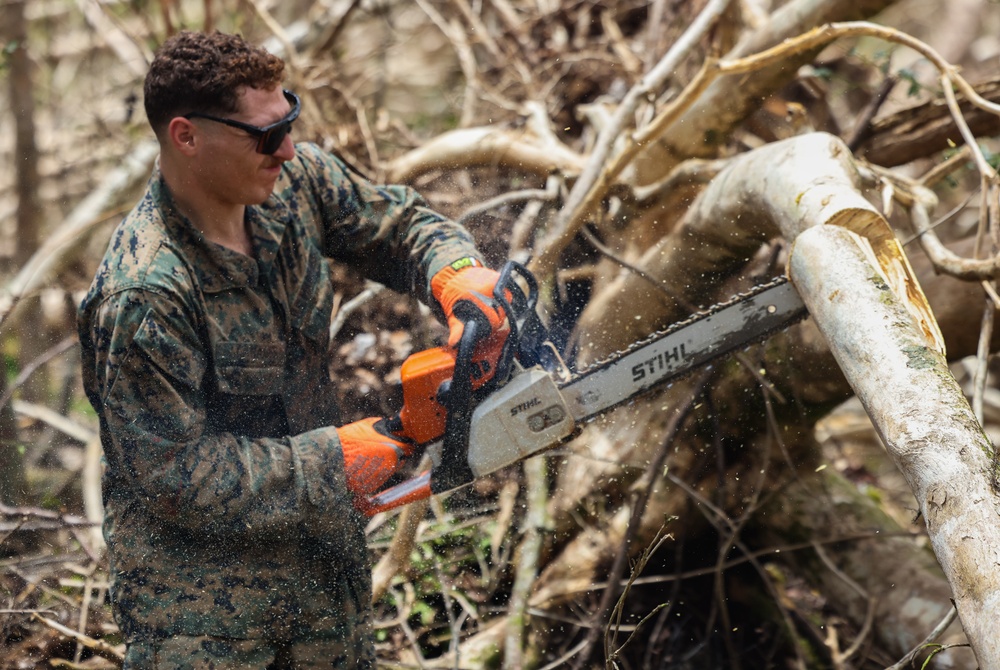 MALS 16 Conducts Post Typhoon Recovery