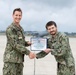 NSA Souda Bay Air Operations Reenlistments and Award