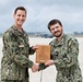 NSA Souda Bay Air Operations Reenlistments and Award