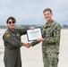 NSA Souda Bay Air Operations Reenlistments and Award