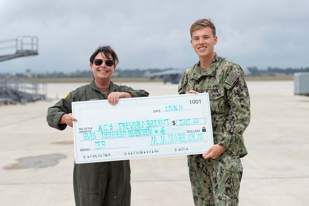 NSA Souda Bay Air Operations Reenlistments and Award