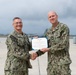 NSA Souda Bay Air Operations Reenlistments and Award