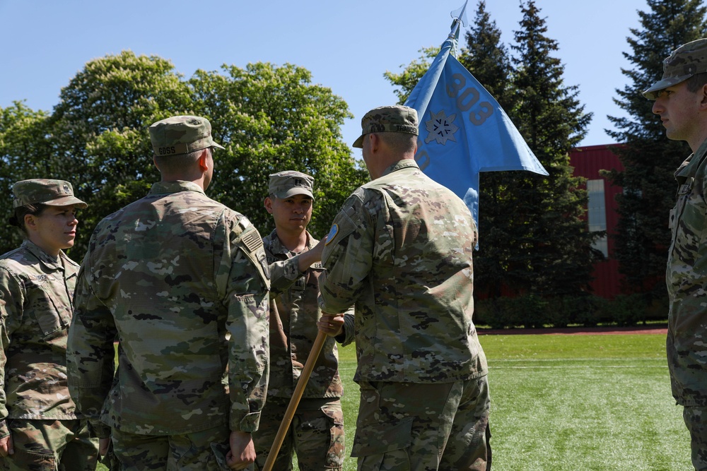 504th MI HHD Change of Command Ceremony