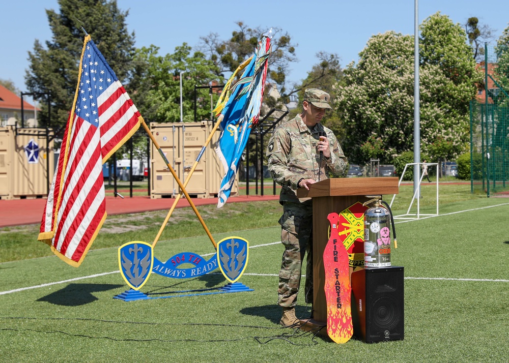 504th MI HHD Change of Command Ceremony