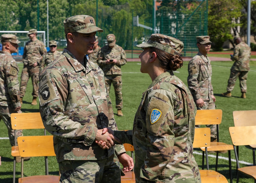 504th MI HHD Change of Command Ceremony