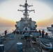 USS McFaul Conducts a Replenishment at Sea