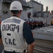 USS McFaul Conducts a Replenishment at Sea