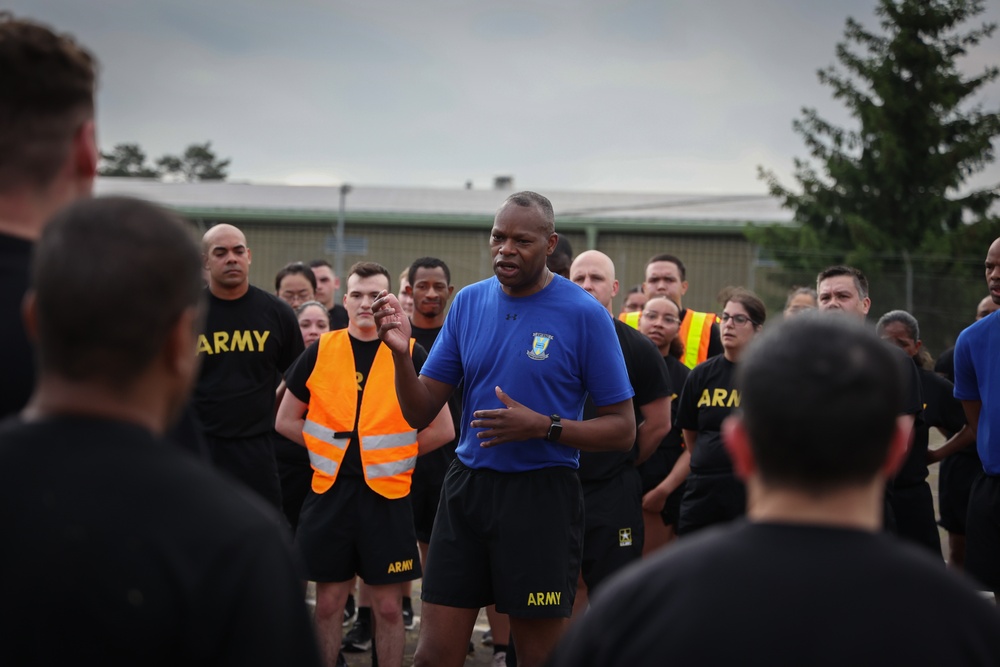 21st Theater Sustainment Command holds Army Heritage Month and Army Birthday Run