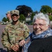 Soldiers Join French Families For Dinner