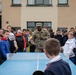 101st ABN DIV (AASLT) visit L’Instituition Notre-Dame De Carentan