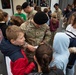 101st ABN DIV (AASLT) visit L’Instituition Notre-Dame De Carentan