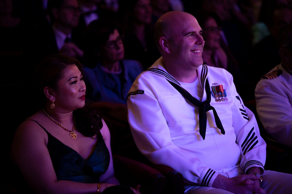 U.S. Naval Forces Europe – Africa band Performs at Naples Gala