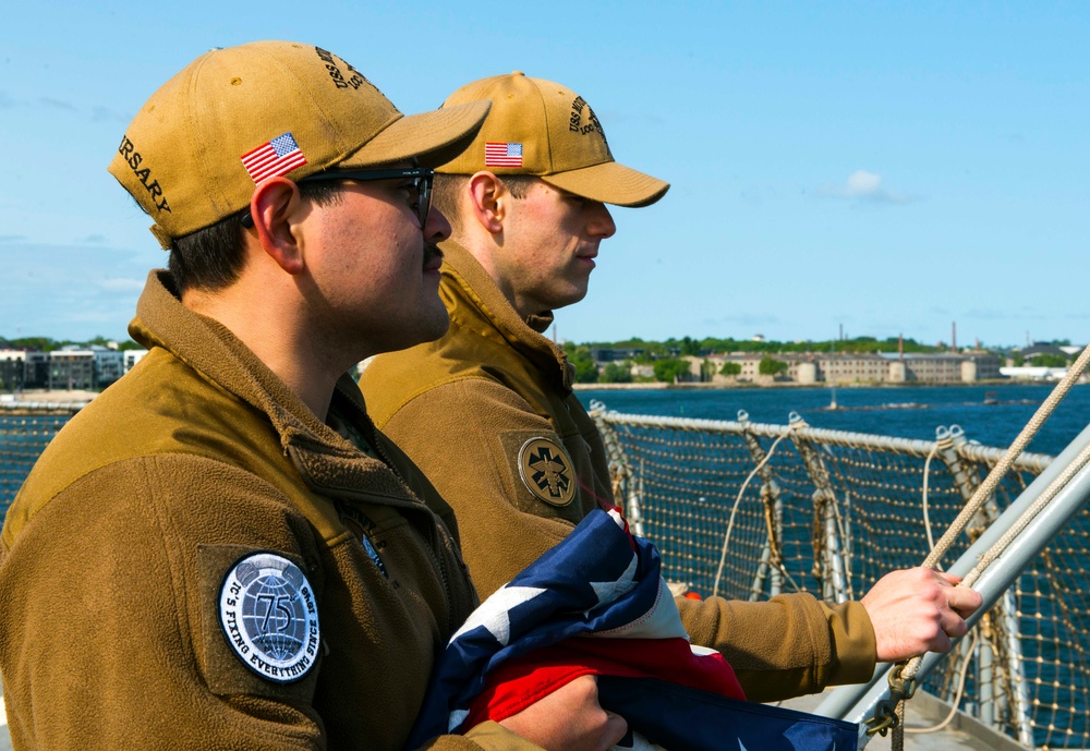 USS Mount Whitney Arrives in Tallinn, Estonia