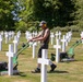 Ground crews prepare Oise-Aisne American Cemetery