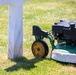 Ground crews prepare Oise-Aisne American Cemetery