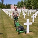 Ground crews prepare Oise-Aisne American Cemetery