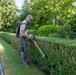 Ground crews prepare Oise-Aisne American Cemetery