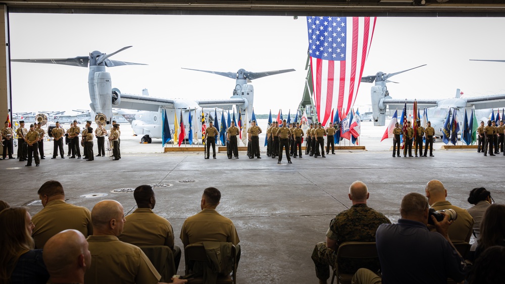 VMM 266 Change of Command Ceremony - 2023