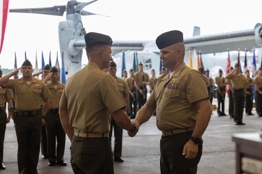 VMM 266 Change of Command Ceremony - 2023